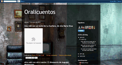 Desktop Screenshot of oralicuentos.blogspot.com