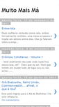 Mobile Screenshot of muitomaisma.blogspot.com