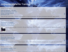 Tablet Screenshot of monavietraining.blogspot.com