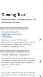 Mobile Screenshot of gunungtoar.blogspot.com