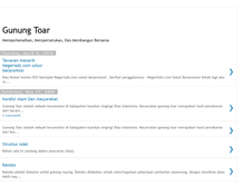 Tablet Screenshot of gunungtoar.blogspot.com