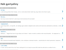 Tablet Screenshot of halk-gyertyafeny.blogspot.com
