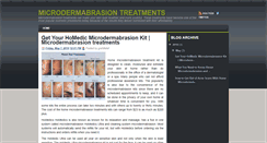 Desktop Screenshot of microdermabrasiontreatmentss.blogspot.com