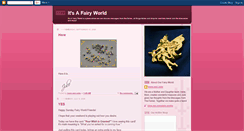 Desktop Screenshot of itsafairyworld.blogspot.com