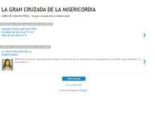 Tablet Screenshot of cruzadamisericordia.blogspot.com