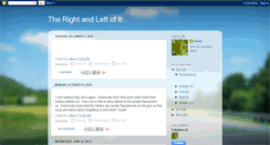 Desktop Screenshot of jullou-therightandleftofit.blogspot.com