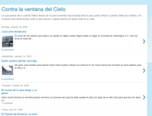 Tablet Screenshot of contralaventanadelcielo.blogspot.com