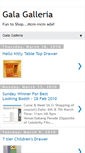 Mobile Screenshot of galagalleria.blogspot.com