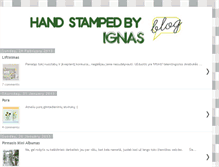 Tablet Screenshot of ignas-c.blogspot.com