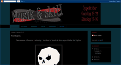 Desktop Screenshot of musikochskit.blogspot.com
