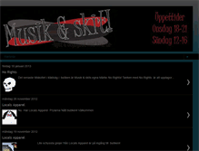 Tablet Screenshot of musikochskit.blogspot.com