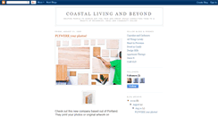 Desktop Screenshot of coastallivingandbeyond.blogspot.com