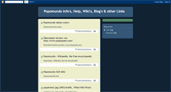 Desktop Screenshot of popomundo-de.blogspot.com