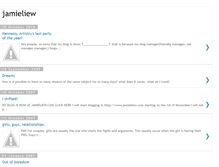 Tablet Screenshot of jamieliew.blogspot.com