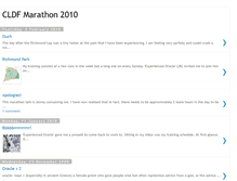 Tablet Screenshot of cldfmarathon2010.blogspot.com