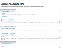 Tablet Screenshot of gerardopalazuelos.blogspot.com
