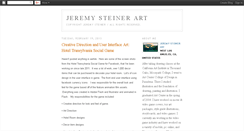 Desktop Screenshot of jeremysteinerart.blogspot.com