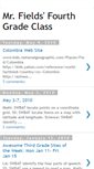 Mobile Screenshot of mrfieldsclass.blogspot.com
