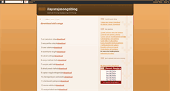 Desktop Screenshot of ilayarajasongsblog.blogspot.com