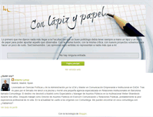 Tablet Screenshot of conlapizypapel.blogspot.com
