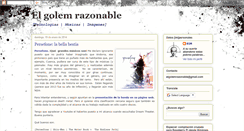 Desktop Screenshot of elgolemrazonable.blogspot.com