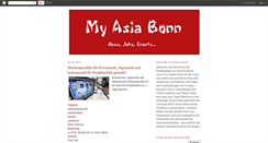 Desktop Screenshot of myasia-bonn.blogspot.com