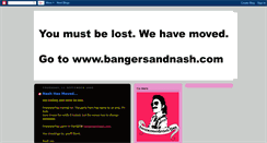 Desktop Screenshot of bangersandnash.blogspot.com