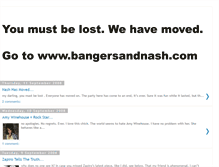 Tablet Screenshot of bangersandnash.blogspot.com