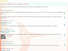 Tablet Screenshot of masterballetnews.blogspot.com