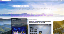 Desktop Screenshot of iamamericaearthchanges.blogspot.com