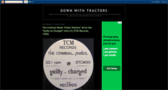 Desktop Screenshot of downwithtractors.blogspot.com