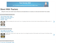 Tablet Screenshot of downwithtractors.blogspot.com