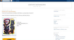 Desktop Screenshot of antonrooskens.blogspot.com