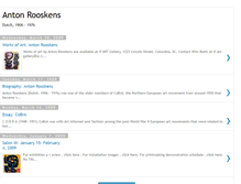 Tablet Screenshot of antonrooskens.blogspot.com