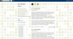 Desktop Screenshot of hotrolledsteel.blogspot.com