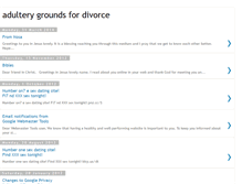 Tablet Screenshot of adulterygroundsfordivorce.blogspot.com