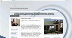 Desktop Screenshot of marikihealthbeauty.blogspot.com