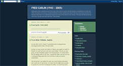 Desktop Screenshot of fred-carlin.blogspot.com