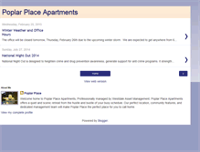 Tablet Screenshot of poplarplace.blogspot.com