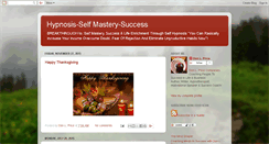 Desktop Screenshot of hypnosis-selfmastery-success.blogspot.com