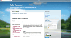 Desktop Screenshot of belia2050.blogspot.com