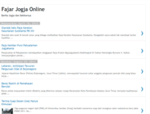 Tablet Screenshot of fajarjogja.blogspot.com