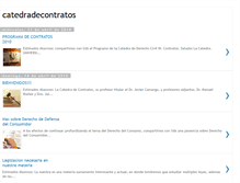 Tablet Screenshot of catedradecontratos.blogspot.com