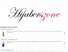 Tablet Screenshot of hijaberszone.blogspot.com