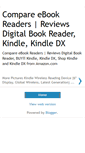 Mobile Screenshot of compare-ebook-readers.blogspot.com