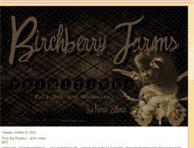 Tablet Screenshot of birchberryfarms.blogspot.com