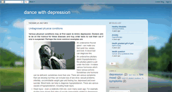 Desktop Screenshot of danceswithdepression.blogspot.com