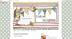 Desktop Screenshot of aladyandherenglishman.blogspot.com