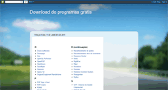 Desktop Screenshot of download-de-programa-gratis.blogspot.com