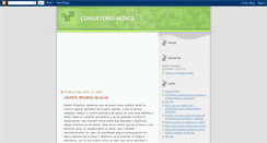 Desktop Screenshot of consultorio-medico.blogspot.com